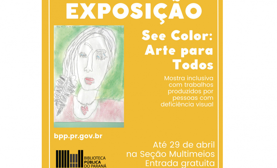 Biblioteca prorroga exposição de arte inclusiva produzida por pessoas com deficiência visual
