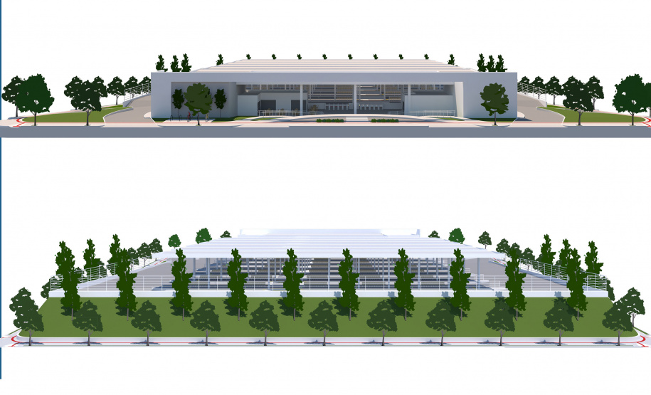 Projeto do Terminal Metropolitano de Londrina.