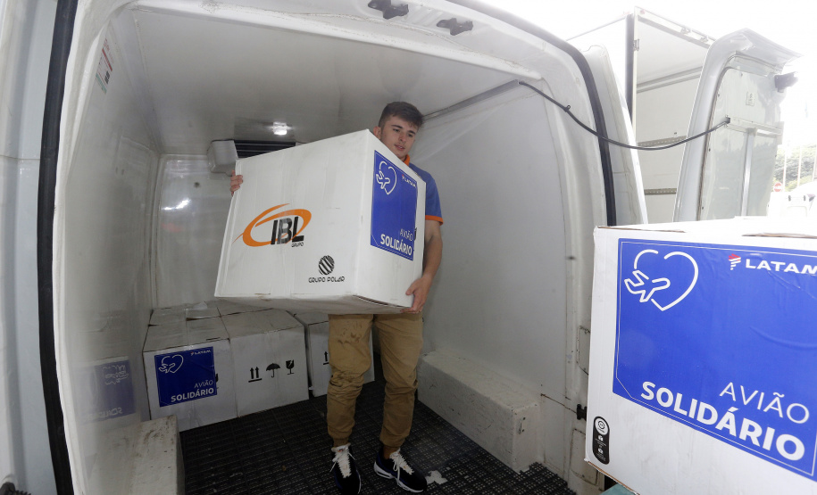 Estado recebe 111 mil vacinas contra a Covid-19, maioria das doses para crianças