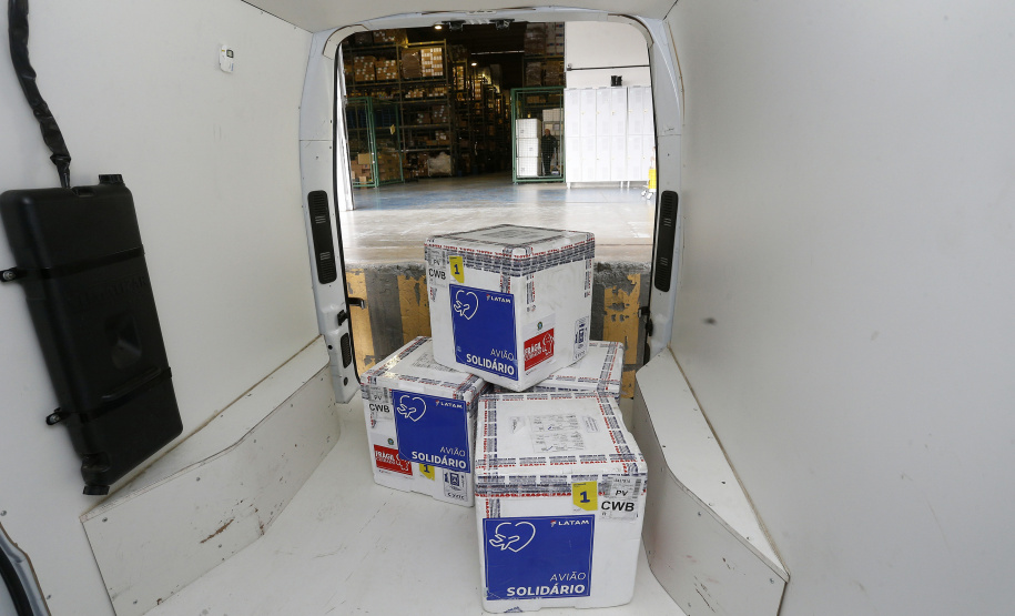 Estado recebe 111 mil vacinas contra a Covid-19, maioria das doses para crianças