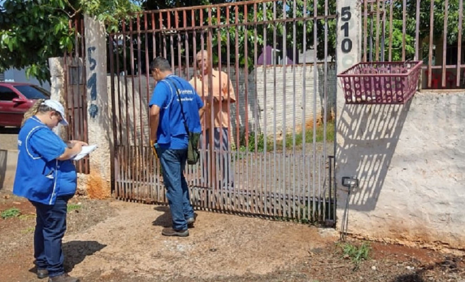Sanepar vistoria ligações de esgoto em São Miguel do Iguaçu