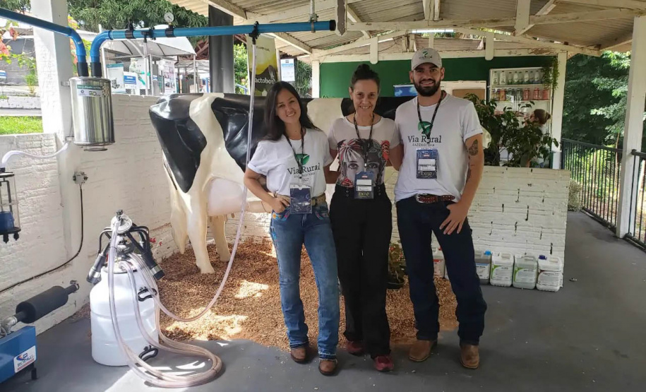 Vitrine de Tecnologia na ExpoLondrina divulga elos da cadeia produtiva do leite