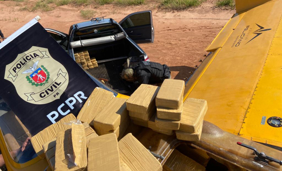 PCPR apreende 450 quilos de crack avaliados em mais de R$ 20 milhões