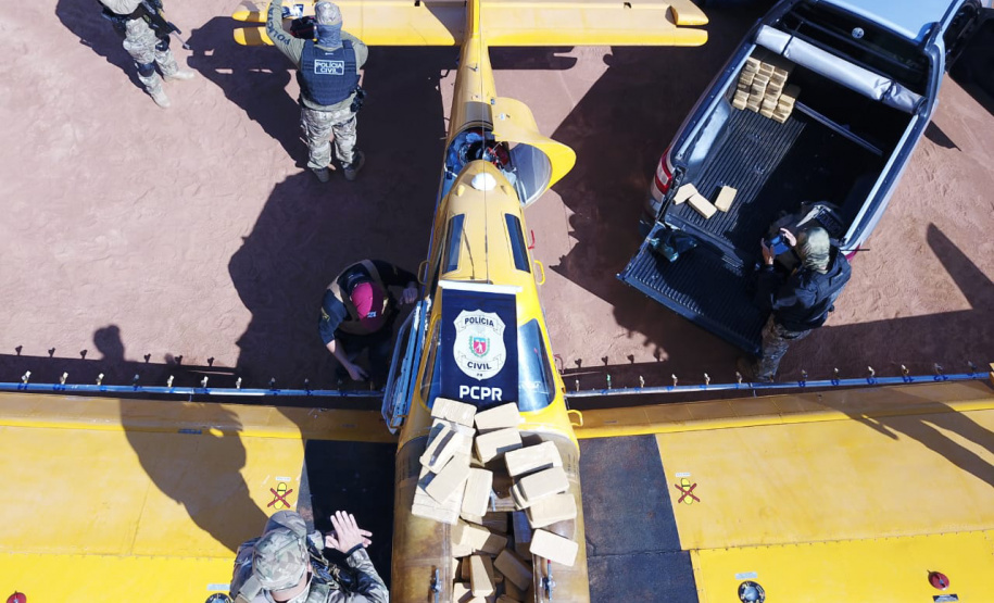 PCPR apreende 450 quilos de crack avaliados em mais de R$ 20 milhões