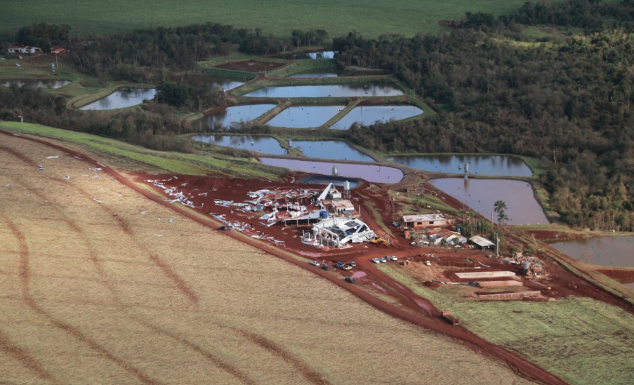 Estado envia ajuda humanitária a cidades do Oeste e Noroeste atingidas por temporais