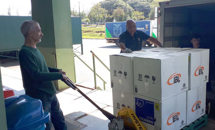 Estado recebe 59.750 vacinas contra a Covid-19 para a dose de reforço