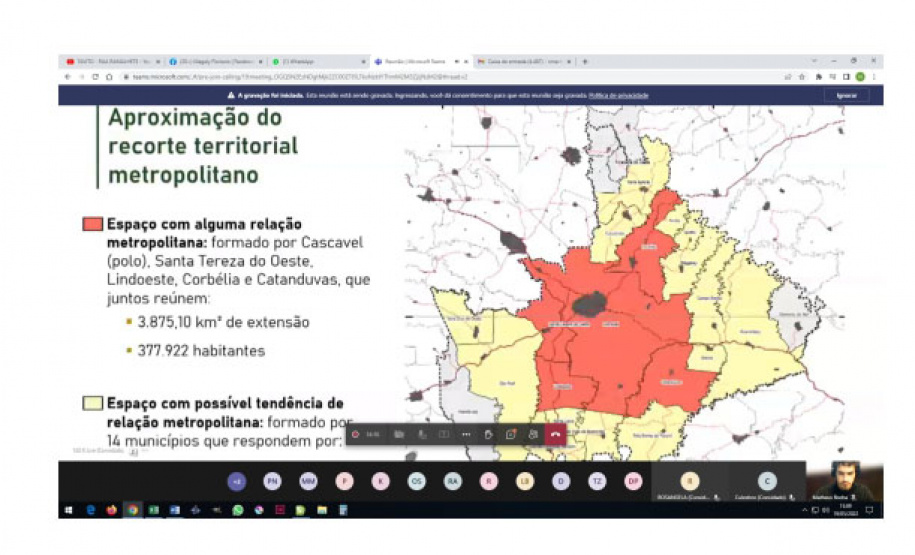 RMCA tem primeiro evento para elaborar o Plano de Desenvolvimento Urbano Integrado