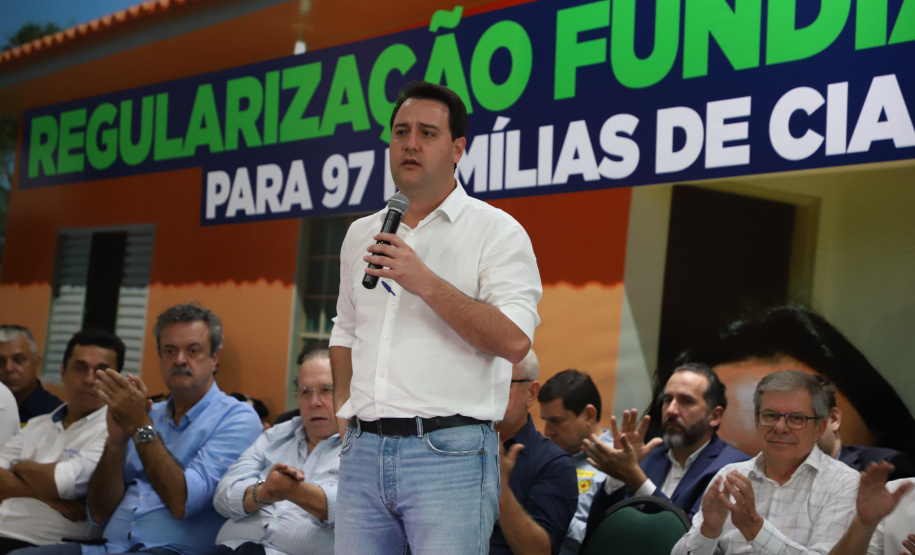 Estado destina R$ 30,4 milhões a Cianorte para parque urbano e ações de saúde e infraestrutura