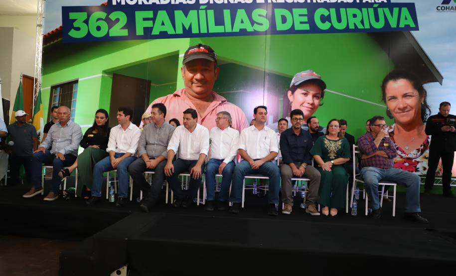 Governador confirma investimentos de R$ 3,3 milhões para ações em Curiúva