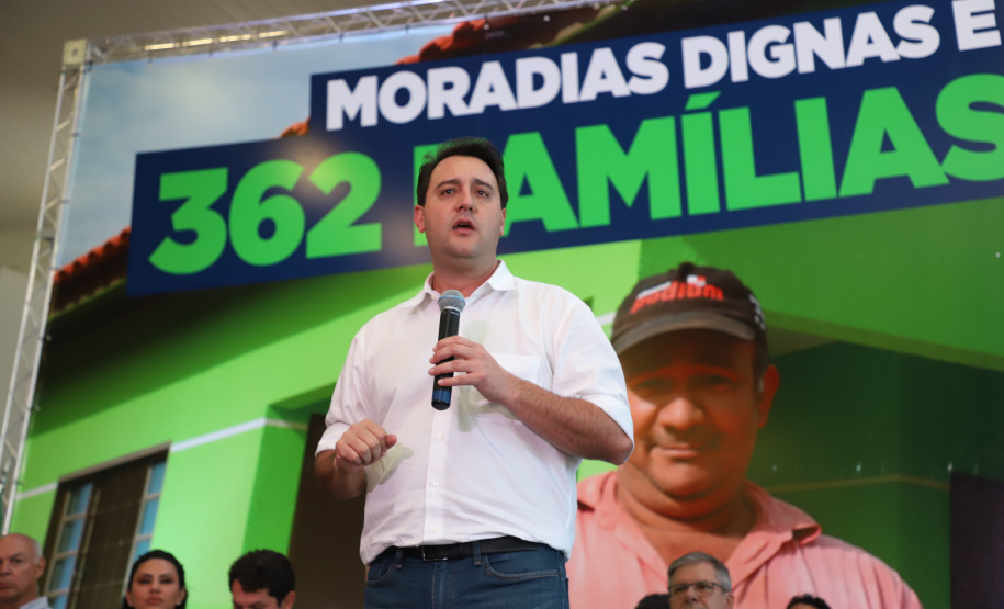 Governador confirma investimentos de R$ 3,3 milhões para ações em Curiúva