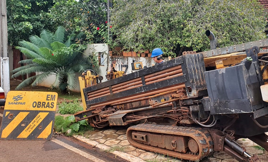 Obras da Sanepar em Doutor Camargo somam mais de R$ 6,4 milhões
