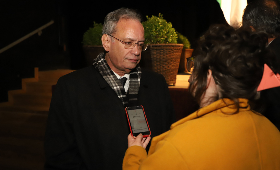 Governador Carlos Massa Ratinho Junior participa de evento da Invest Paraná no Museu Oscar Niemeyer, em Curitiba - Curitiba, 17/05/2022 -