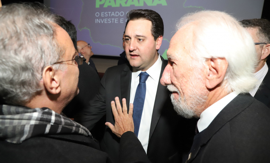 Governador Carlos Massa Ratinho Junior participa de evento da Invest Paraná no Museu Oscar Niemeyer, em Curitiba - Curitiba, 17/05/2022 -