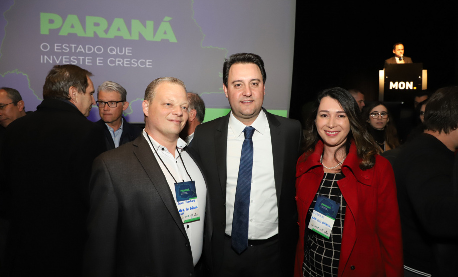Governador Carlos Massa Ratinho Junior participa de evento da Invest Paraná no Museu Oscar Niemeyer, em Curitiba - Curitiba, 17/05/2022 -