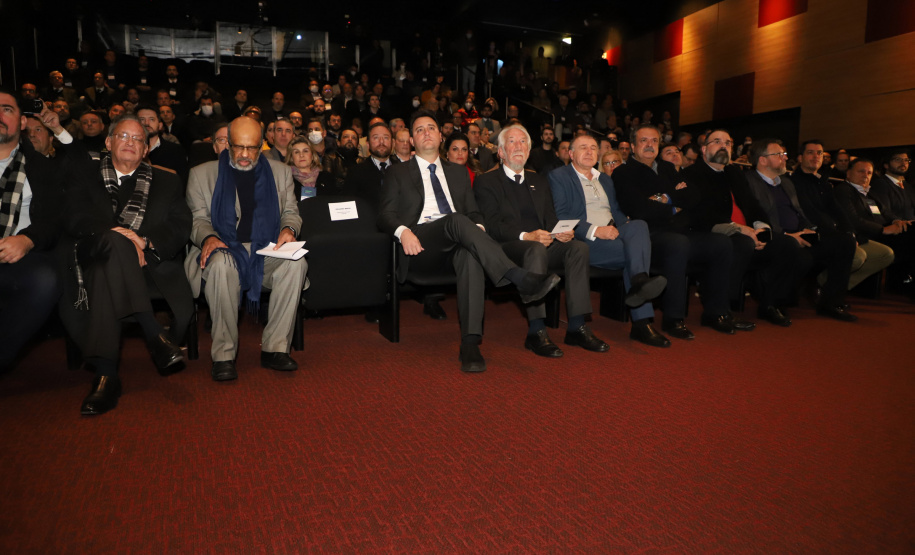 Governador Carlos Massa Ratinho Junior participa de evento da Invest Paraná no Museu Oscar Niemeyer, em Curitiba - Curitiba, 17/05/2022 -