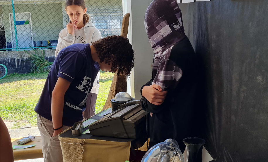 Portos do Paraná participa do Dia do Museu Comunitário na Escola
