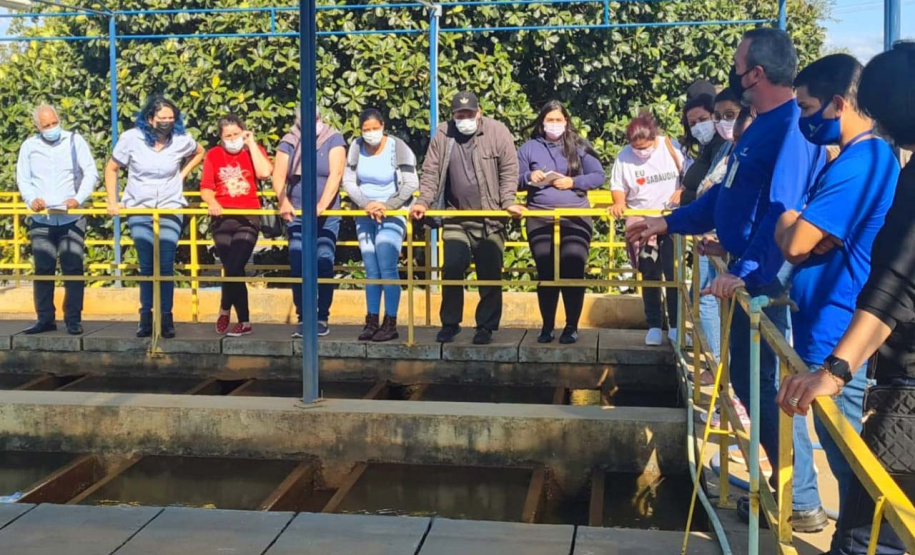 Sanepar forma agentes multiplicadores de saneamento de Sabáudia