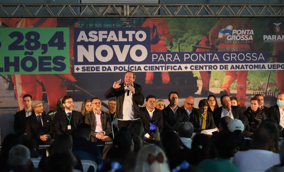 PONTA GROSSA - ASFALTO