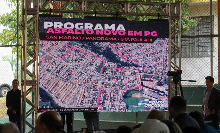 PONTA GROSSA - ASFALTO