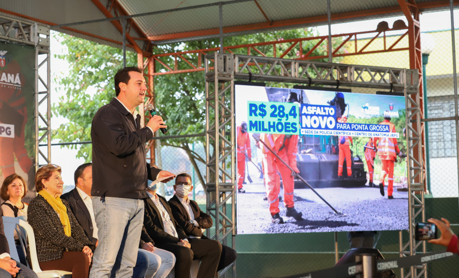PONTA GROSSA - ASFALTO