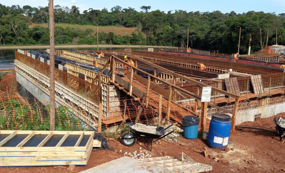 Sanepar aumenta capacidade de tratamento de esgoto em Campo Mourão