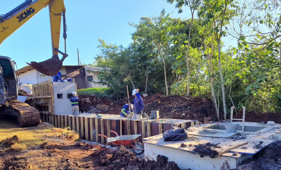 Sanepar implanta nova estação de tratamento de esgoto de Corbélia