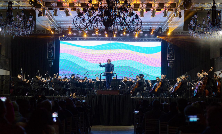 Orquestra Sinfônica do Paraná apresentou primeiro concerto da série Clássicos Sertanejos - Guarapuava, 20/05/2022