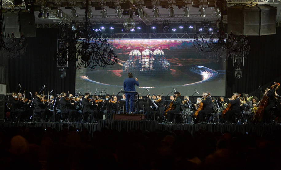 Orquestra Sinfônica do Paraná apresentou primeiro concerto da série Clássicos Sertanejos - Guarapuava, 20/05/2022