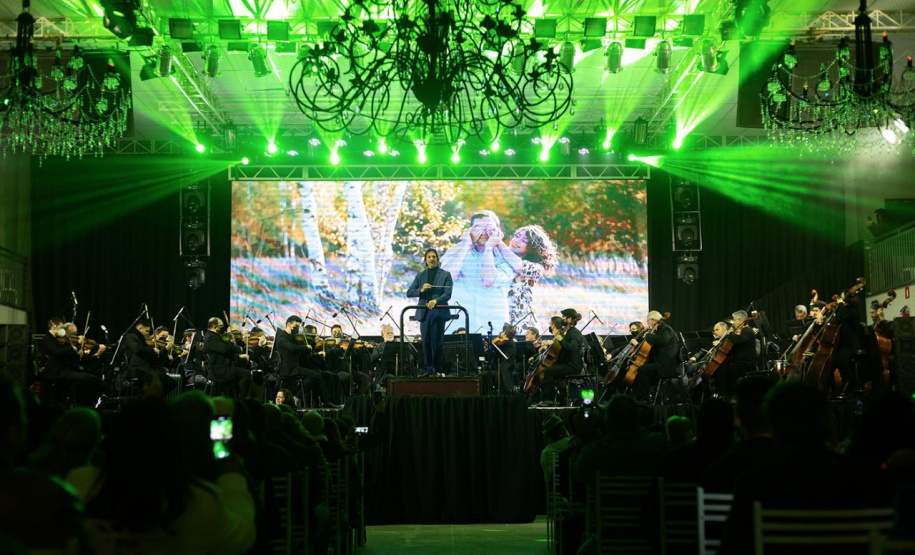 Orquestra Sinfônica do Paraná apresentou primeiro concerto da série Clássicos Sertanejos - Guarapuava, 20/05/2022