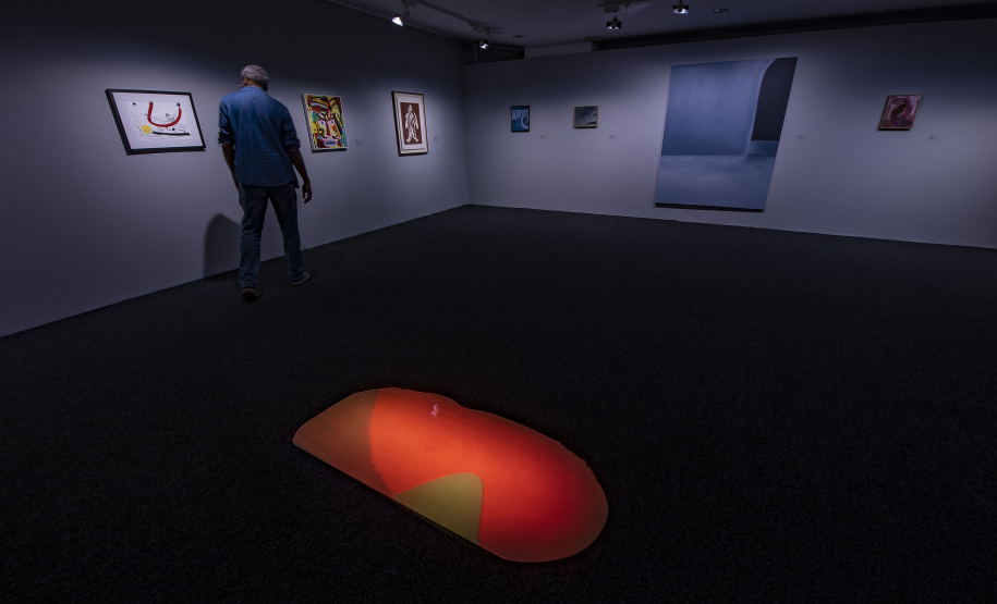 MON promove visita mediada, oficina e videoconferência da exposição de André Mendes