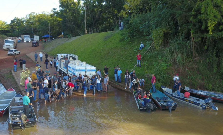 Paraná atinge a marca de 2 milhões de peixes nativos soltos em Bacias Hidrográficas