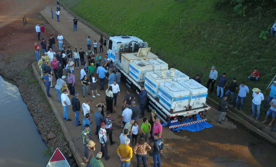 Paraná atinge a marca de 2 milhões de peixes nativos soltos em Bacias Hidrográficas