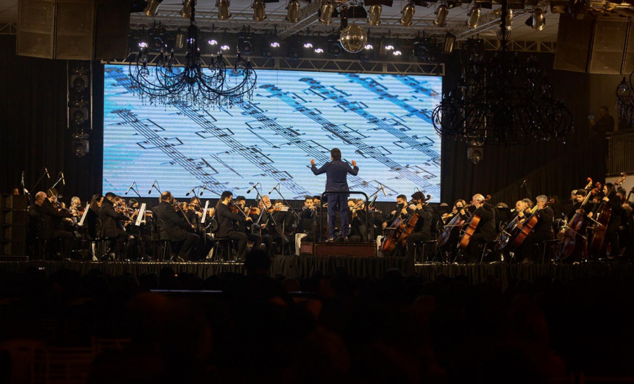 Orquestra Sinfônica do Paraná apresentou primeiro concerto da série Clássicos Sertanejos - Guarapuava, 20/05/2022