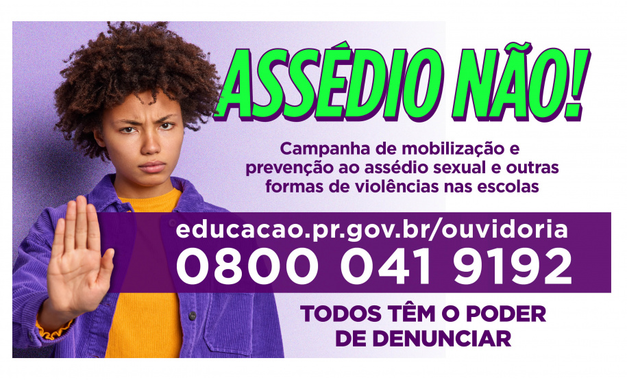 Em campanha contra assédio sexual, Seed muda processos para acelerar investigação e punição