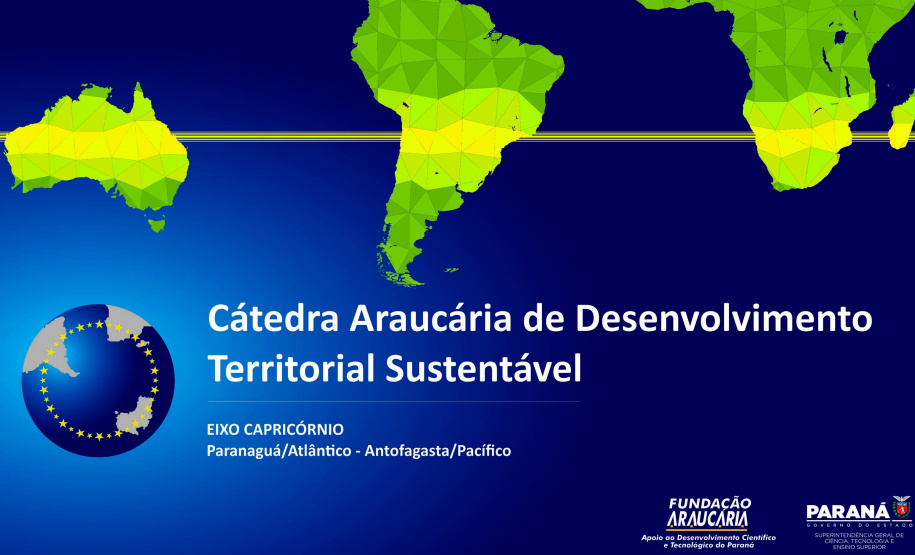 Mais de 30 instituições devem aderir à Cátedra Araucária para o Desenvolvimento Territorial Sustentável do Eixo Capricórnio
