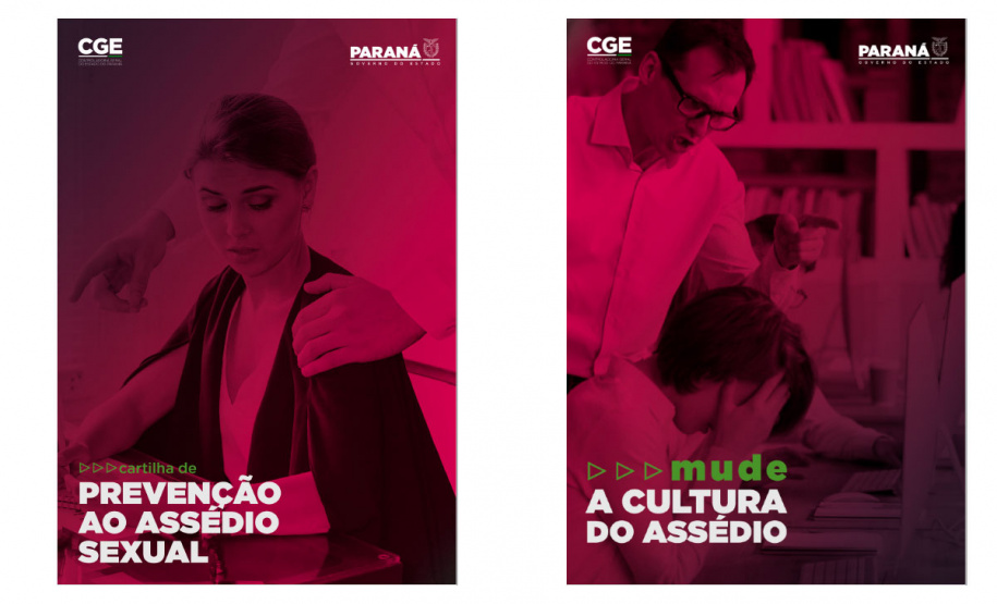 Campanha contra assédio em ambiente de trabalho está disponível no site da CGE