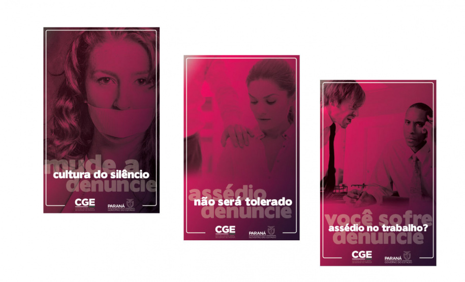 Campanha contra assédio em ambiente de trabalho está disponível no site da CGE