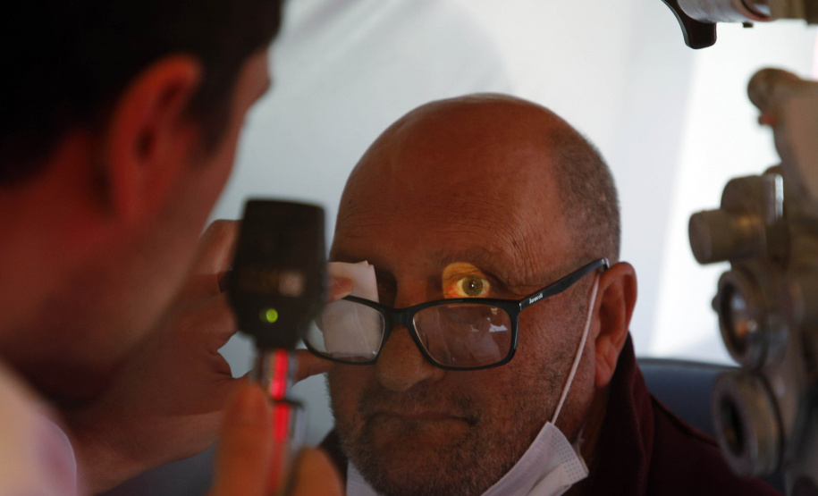 Comboio da Saúde para acelerar cirurgias oftalmológicas chega à Região Metropolitana