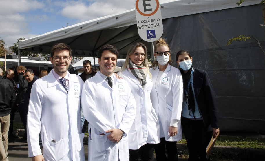 Comboio da Saúde para acelerar cirurgias oftalmológicas chega à Região Metropolitana