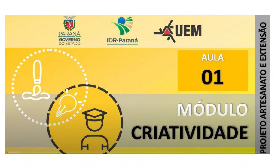 Parceria entre IDR-Paraná e UEM oferece cursos para artesãos