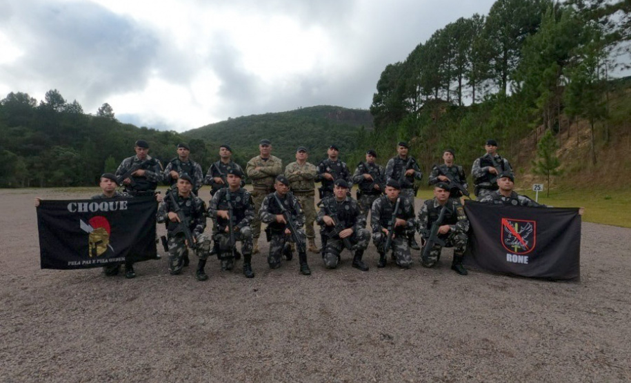 Encerramento do Curso de Capacitação de Atirador Designado Policial