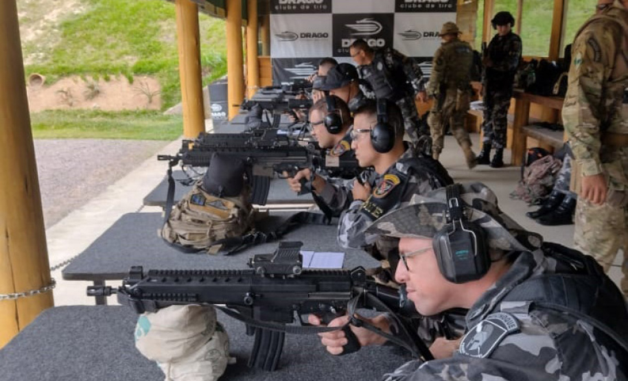 Encerramento do Curso de Capacitação de Atirador Designado Policial