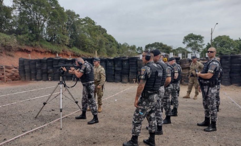 Encerramento do Curso de Capacitação de Atirador Designado Policial