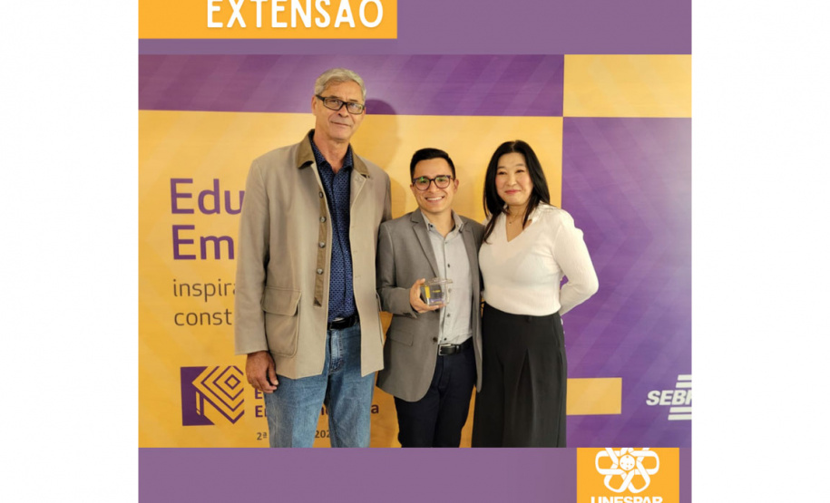 Unespar conquista o primeiro lugar do Prêmio Sebrae de Educação Empreendedora