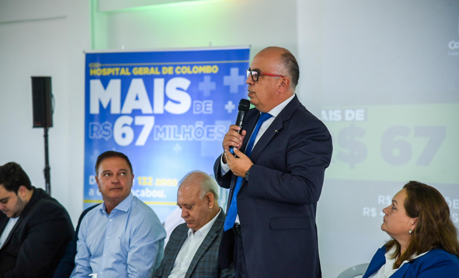 Com investimento de R$ 20 milhões, edital de licitação para obra de Hospital de Colombo é lançado - Curitiba, 02/05/2022