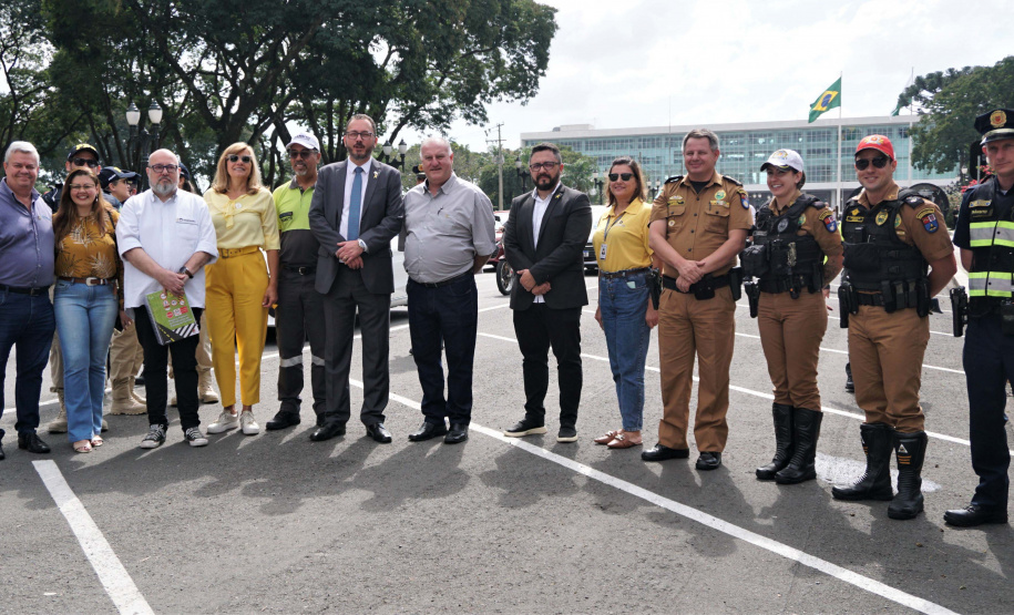 Em 15 dias, ações do Maio Amarelo alcançam mais de 3.300 pessoas no Paraná