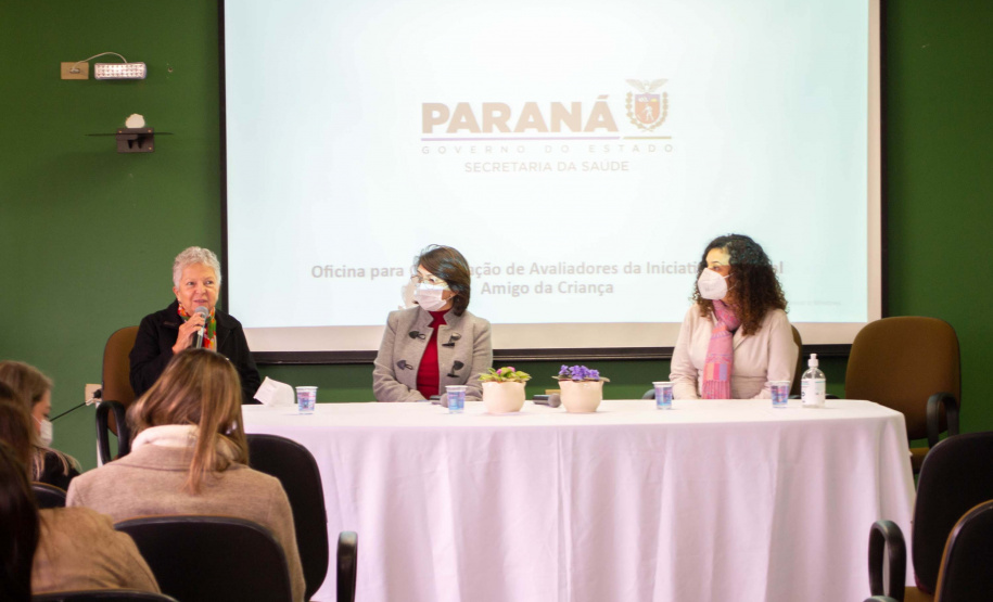 Saúde promove oficina para formação de avaliadores da Iniciativa Hospital Amigo da Criança