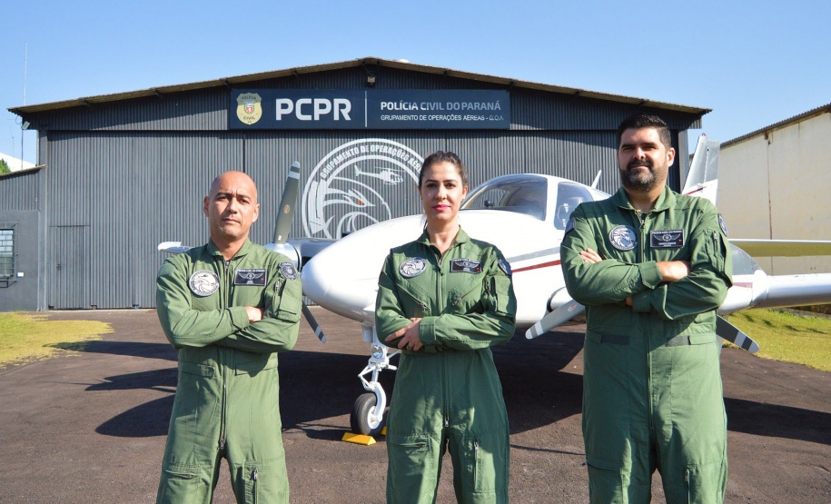 PCPR passa a ter três novos copilotos no Grupamento de Operações Aéreas