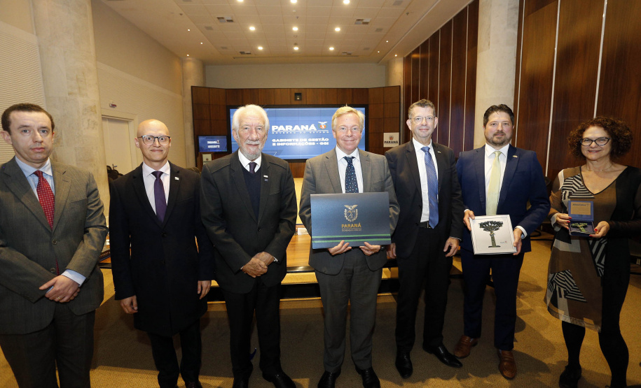 Reunião do vice-governador Darci Piana com o Cônsul-geral dos Estados Unidos em São Paulo David Hodge -