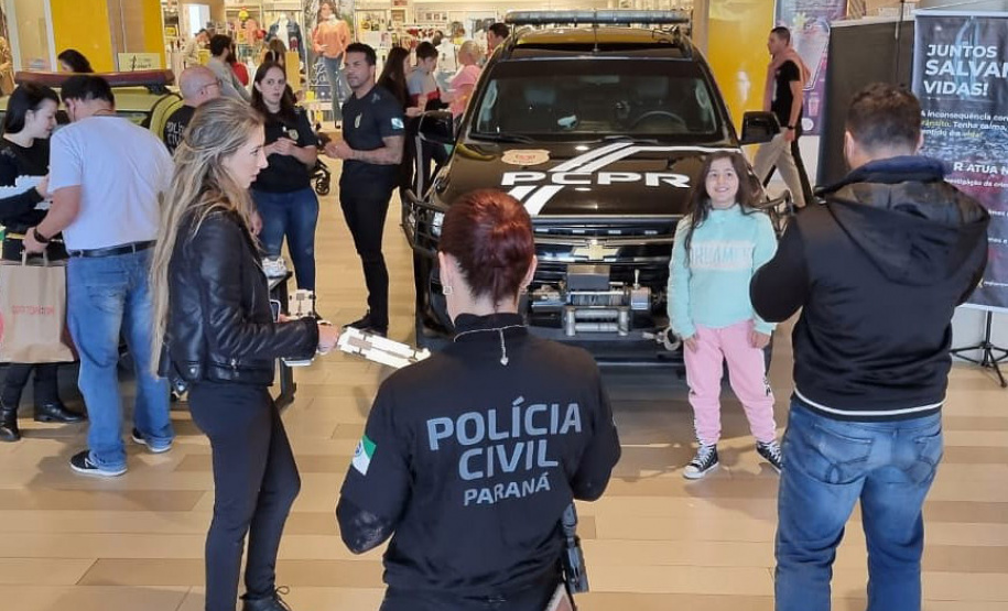 PCPR participa de ação educativa de trânsito em Curitiba
